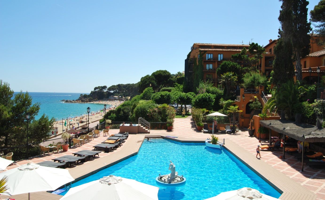Rigat Park & Spa Hotel Lloret de Mar Esterno foto
