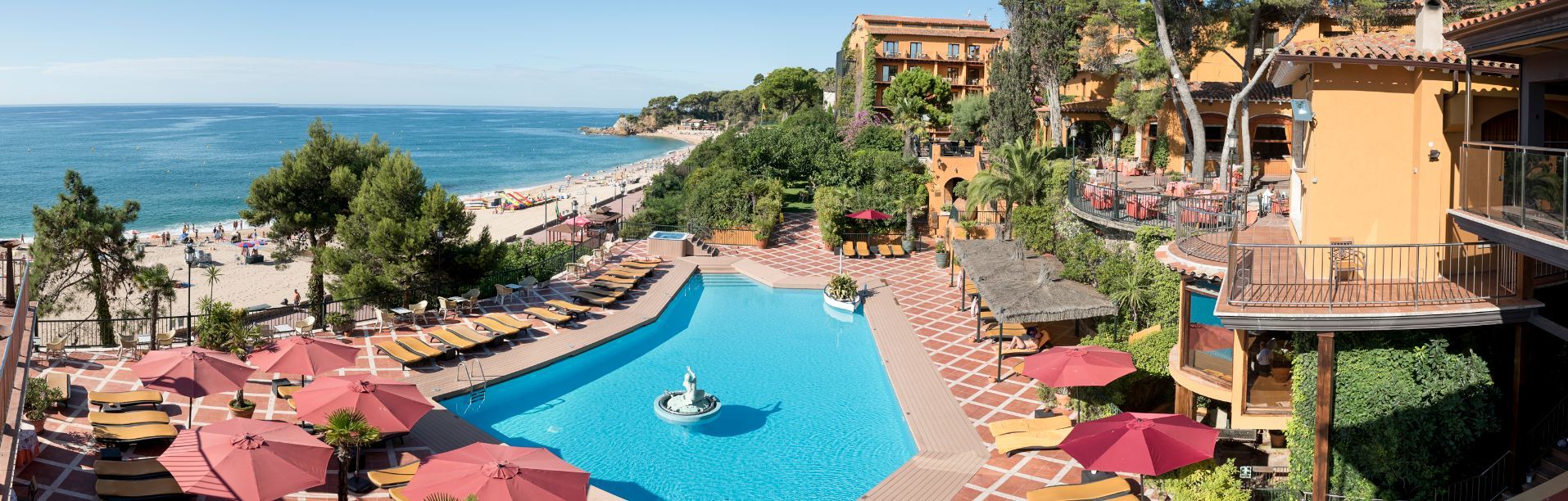 Rigat Park & Spa Hotel Lloret de Mar Esterno foto