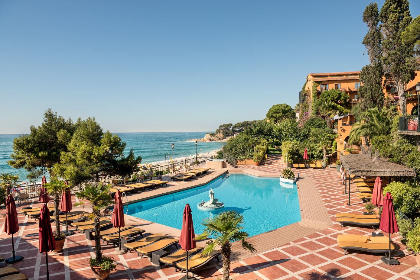 Rigat Park & Spa Hotel Lloret de Mar Esterno foto